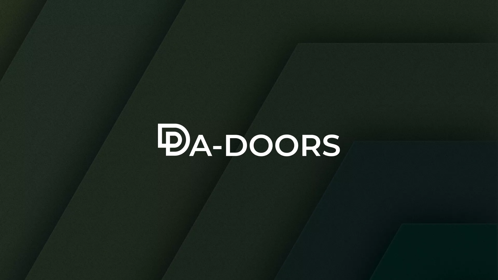 Создание логотипа в Ярославле для компании «DA-DOORS» Создание логотипа компании «DA-DOORS» в Ярославле